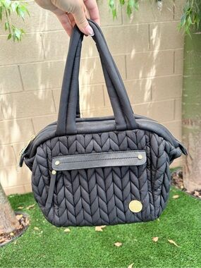 Paige mini diaper bag-happ brand-black